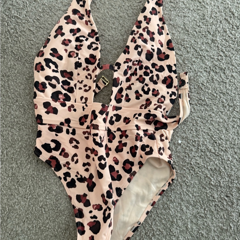 Adore Me Leopard Print One-Piece Swimsuit